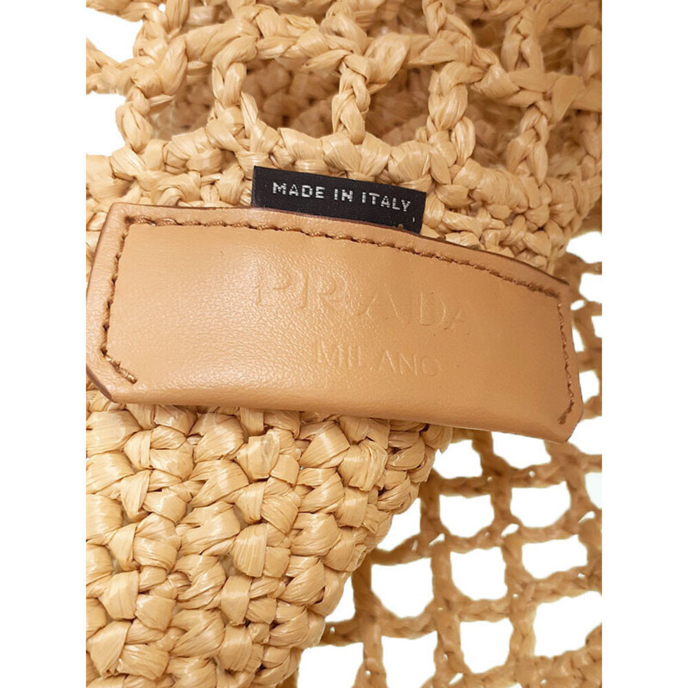 Prada Crochet Bag Handbag Tote - Picture 8 of 9
